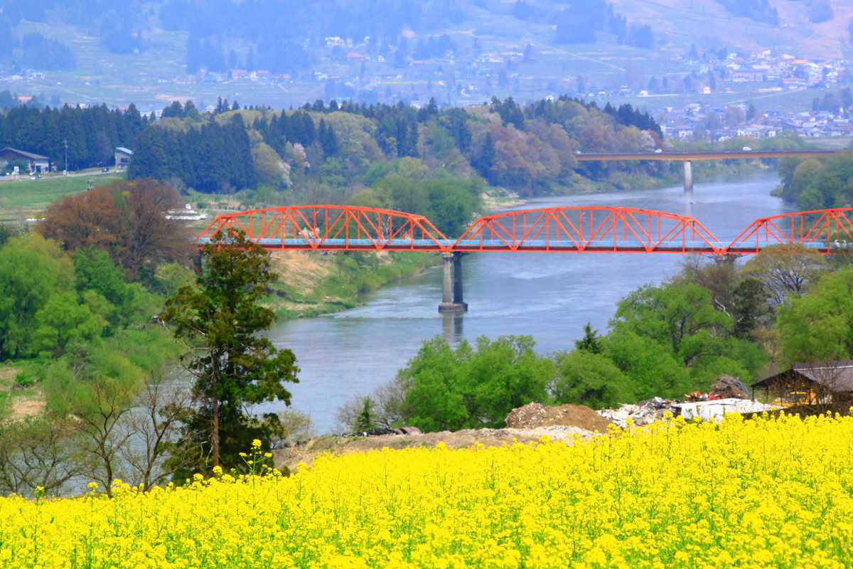 千曲川の景色のイメージ